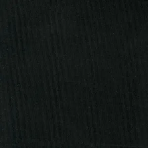 21 Wale Corduroy in Black