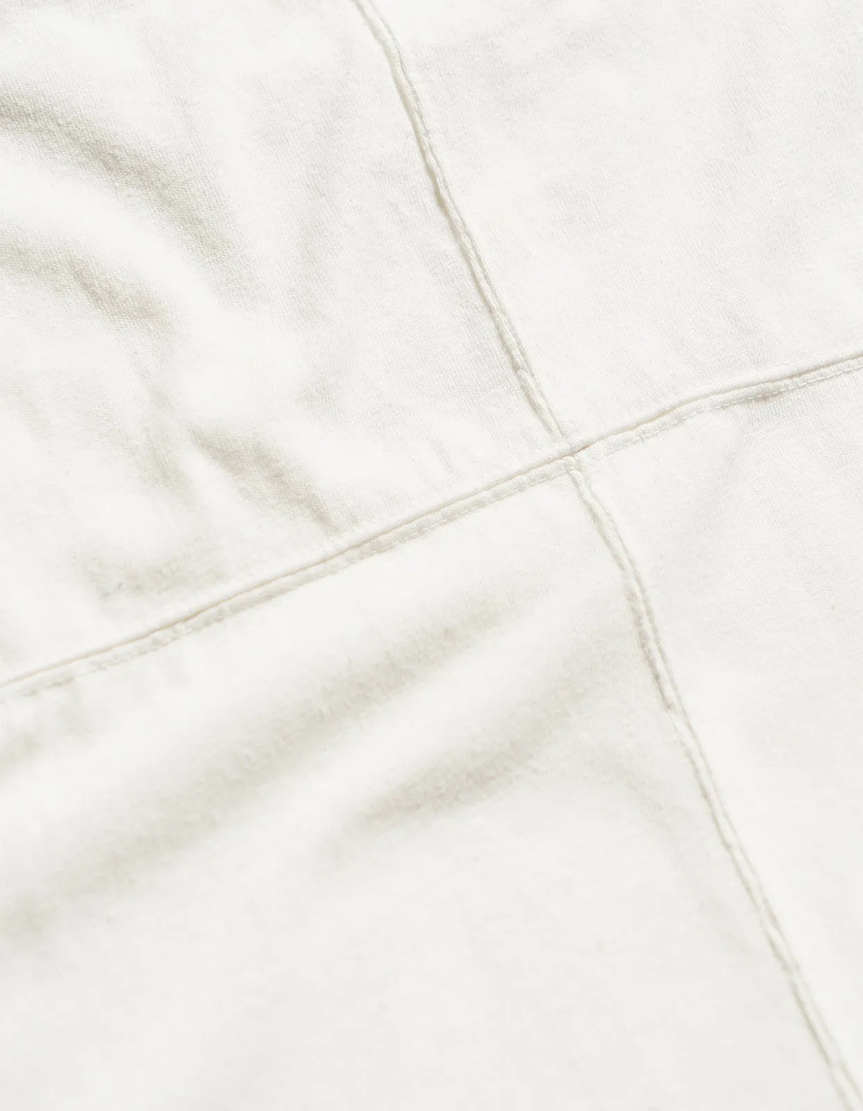 5234 Hemp Cross Oversized T-Shirt White