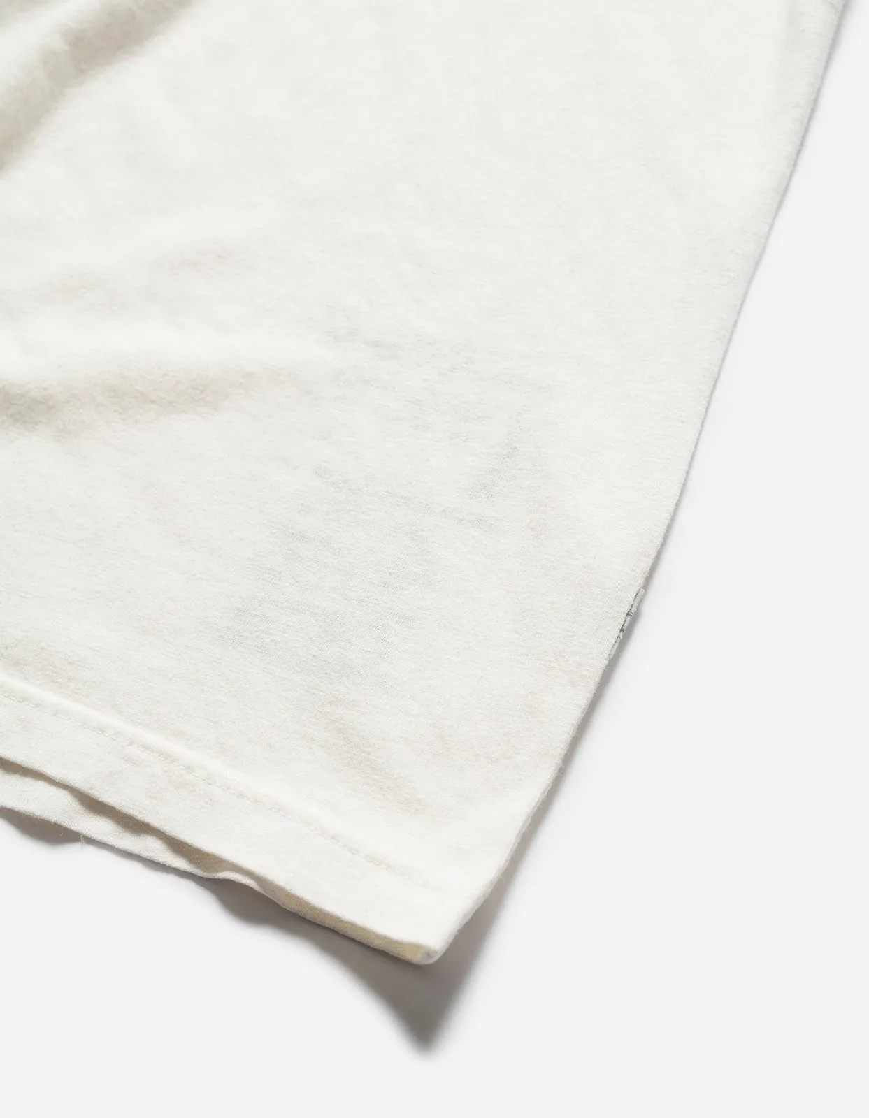 5234 Hemp Cross Oversized T-Shirt White