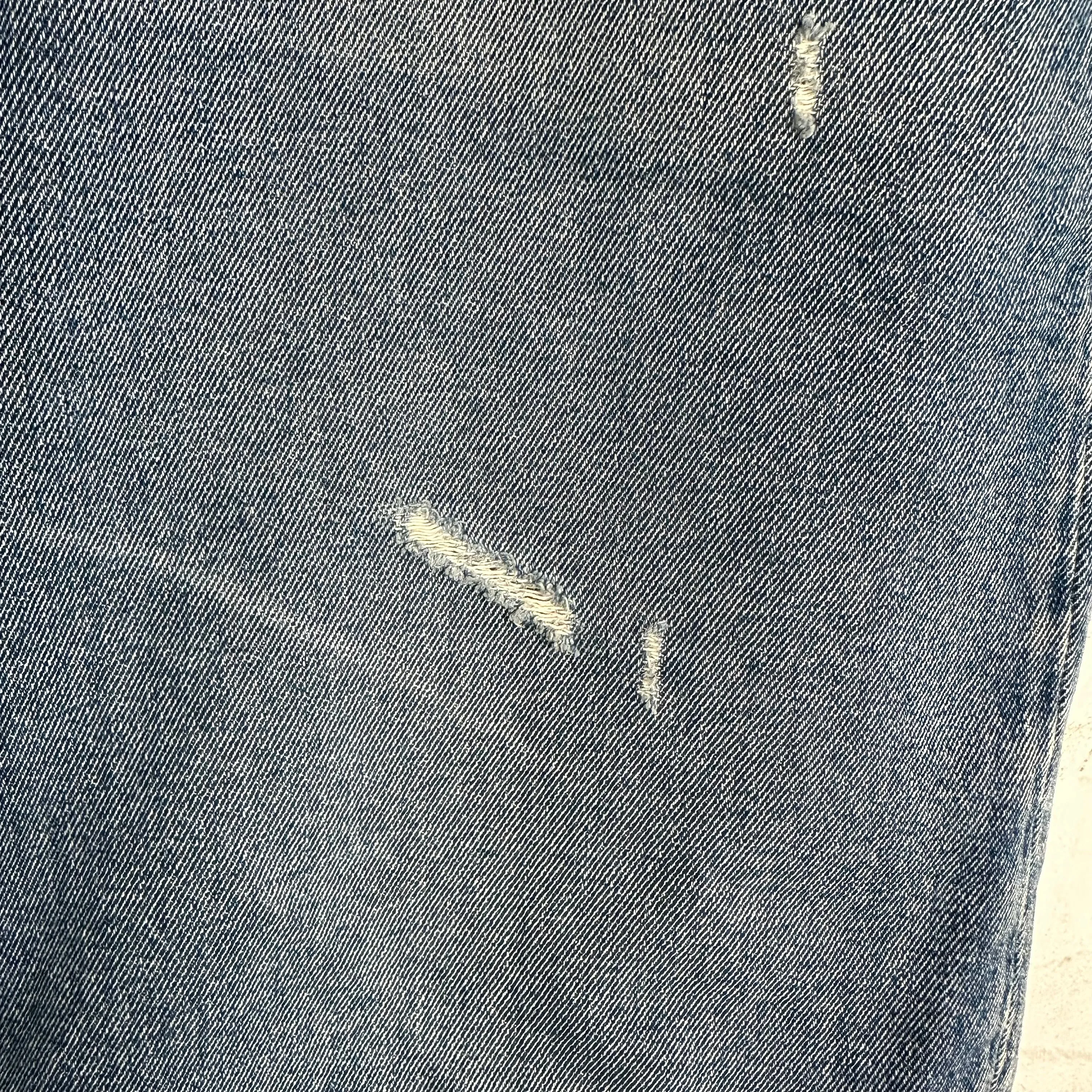 Acne Studios Distressed Denim Shorts