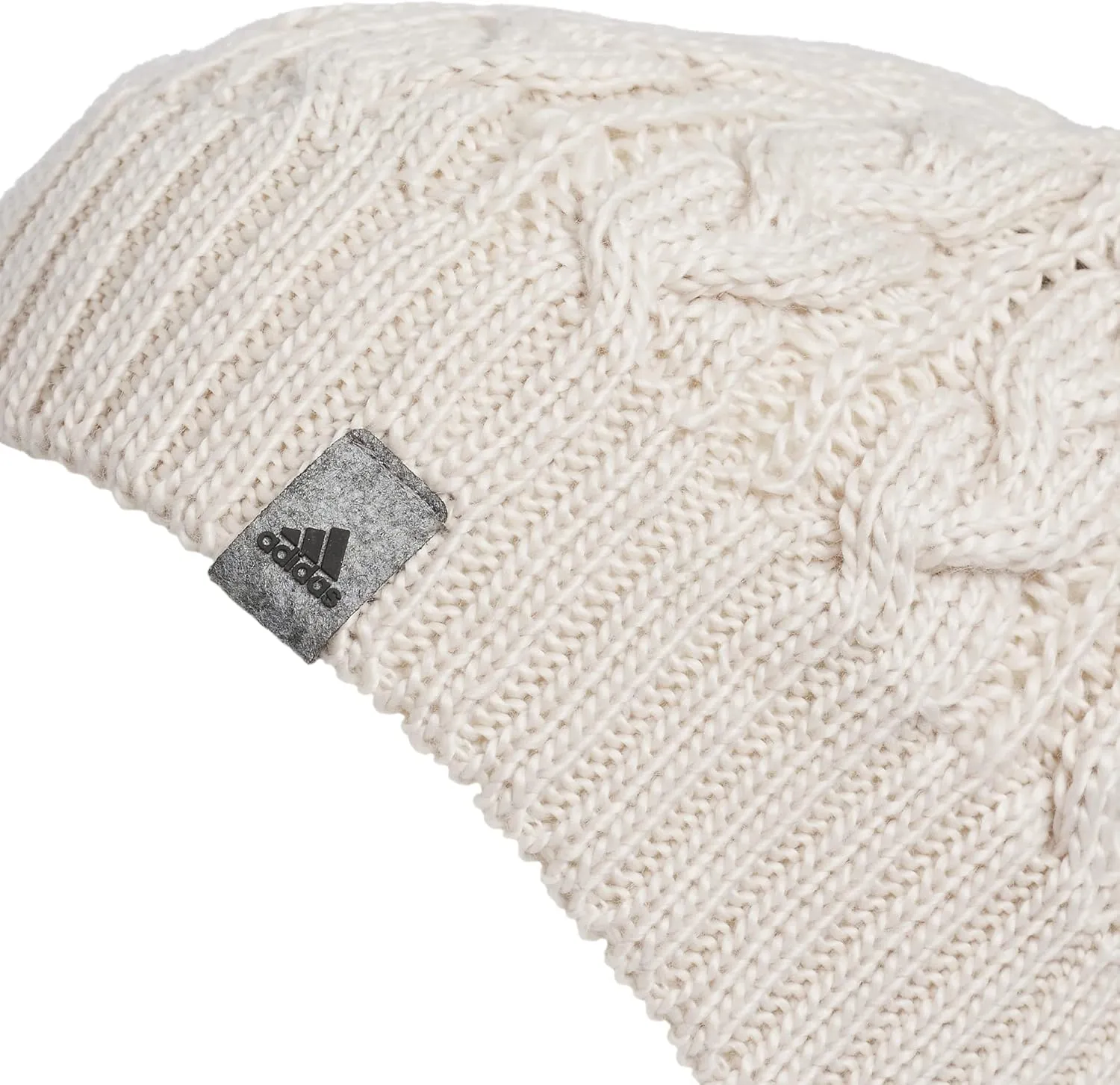 adidas Women's Whittier Beanie, standard fit acrylic knit skull cap/hat for winter