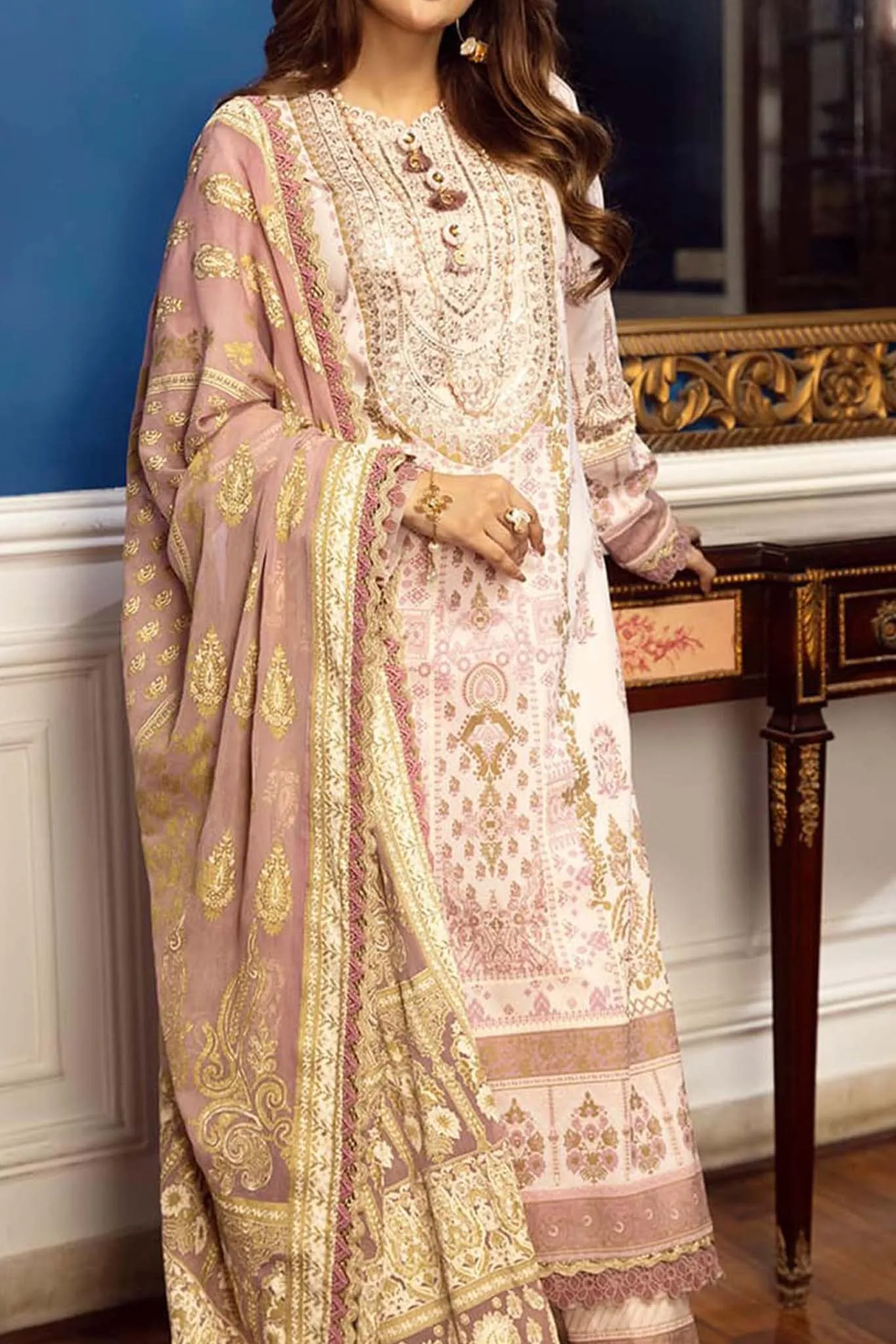 Aira by Asim Jofa Unstitched 2 Piece Eid Collection'2023-AJAI-09