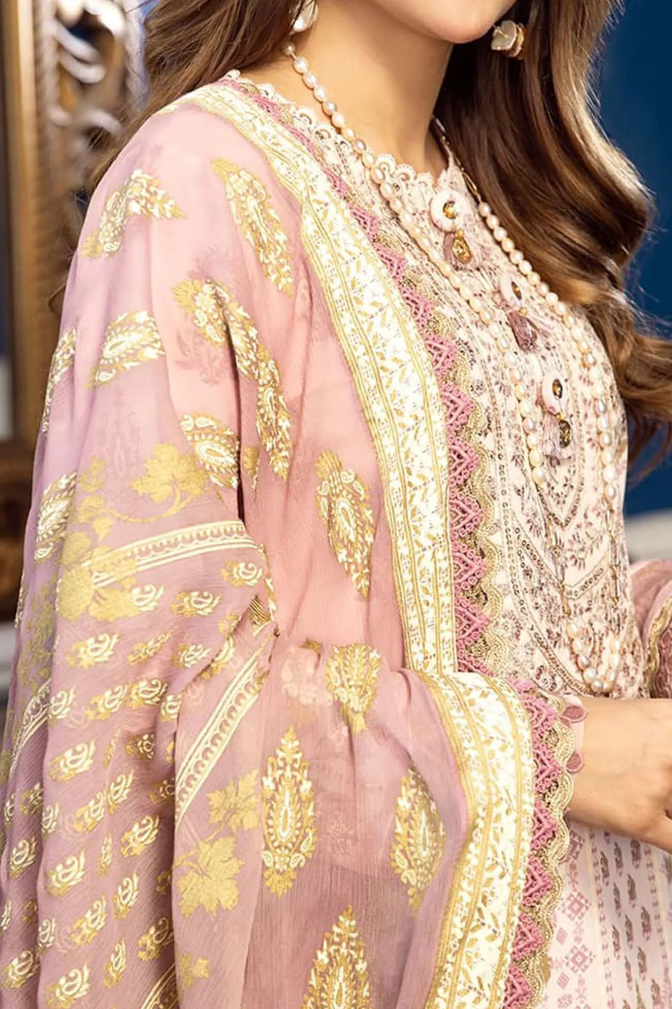Aira by Asim Jofa Unstitched 2 Piece Eid Collection'2023-AJAI-09