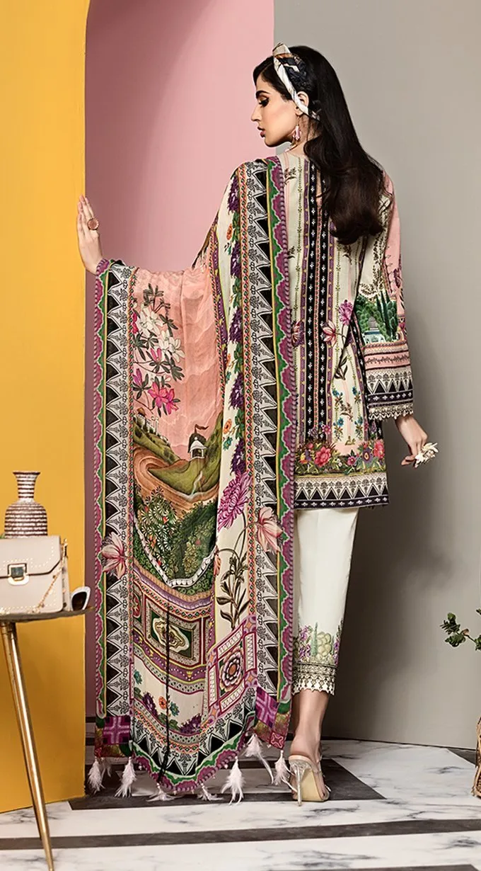 Anaya by Kiran Chaudhry – Viva Lawn Collection 2020 – 01A - SOPHIA