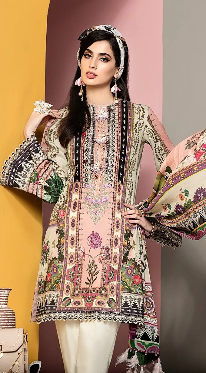 Anaya by Kiran Chaudhry – Viva Lawn Collection 2020 – 01A - SOPHIA