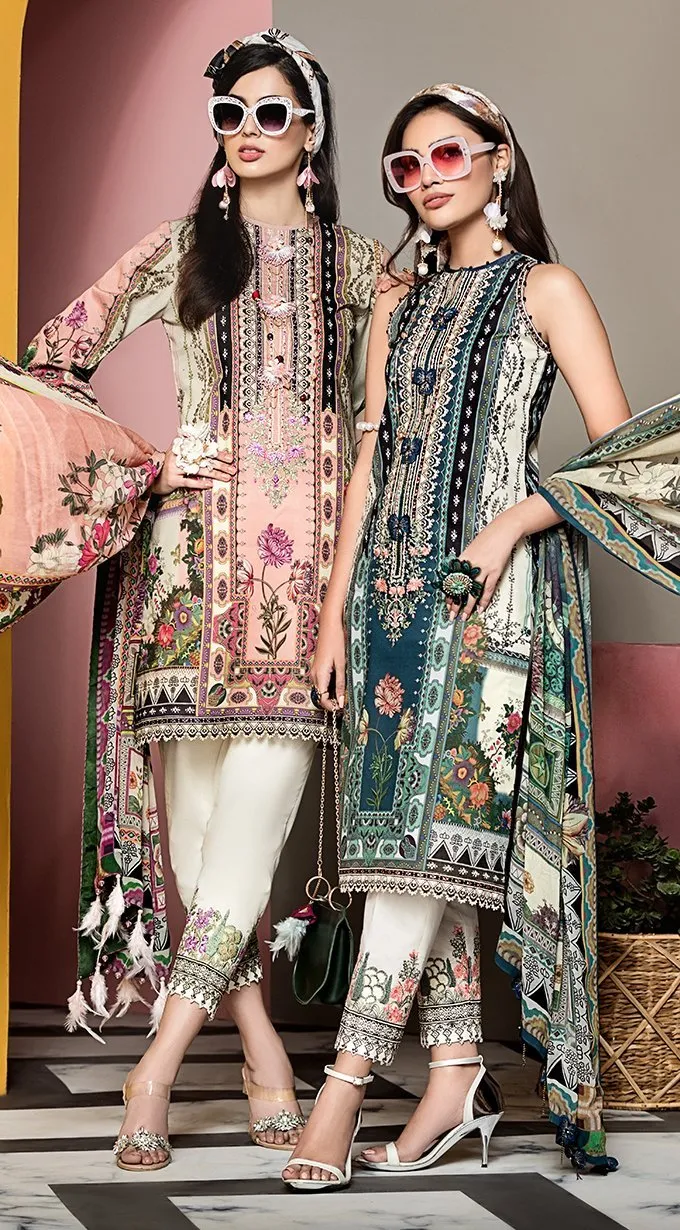 Anaya by Kiran Chaudhry – Viva Lawn Collection 2020 – 01A - SOPHIA
