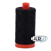 Aurifil Cotton Mako 2692 Black 50 wt