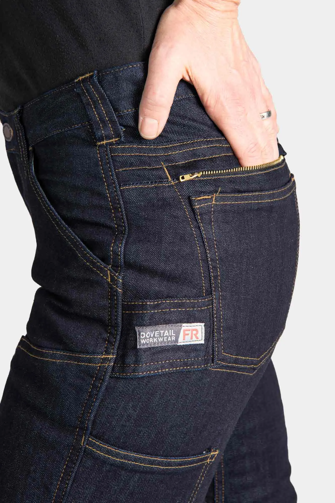 Britt Utility in FR Denim