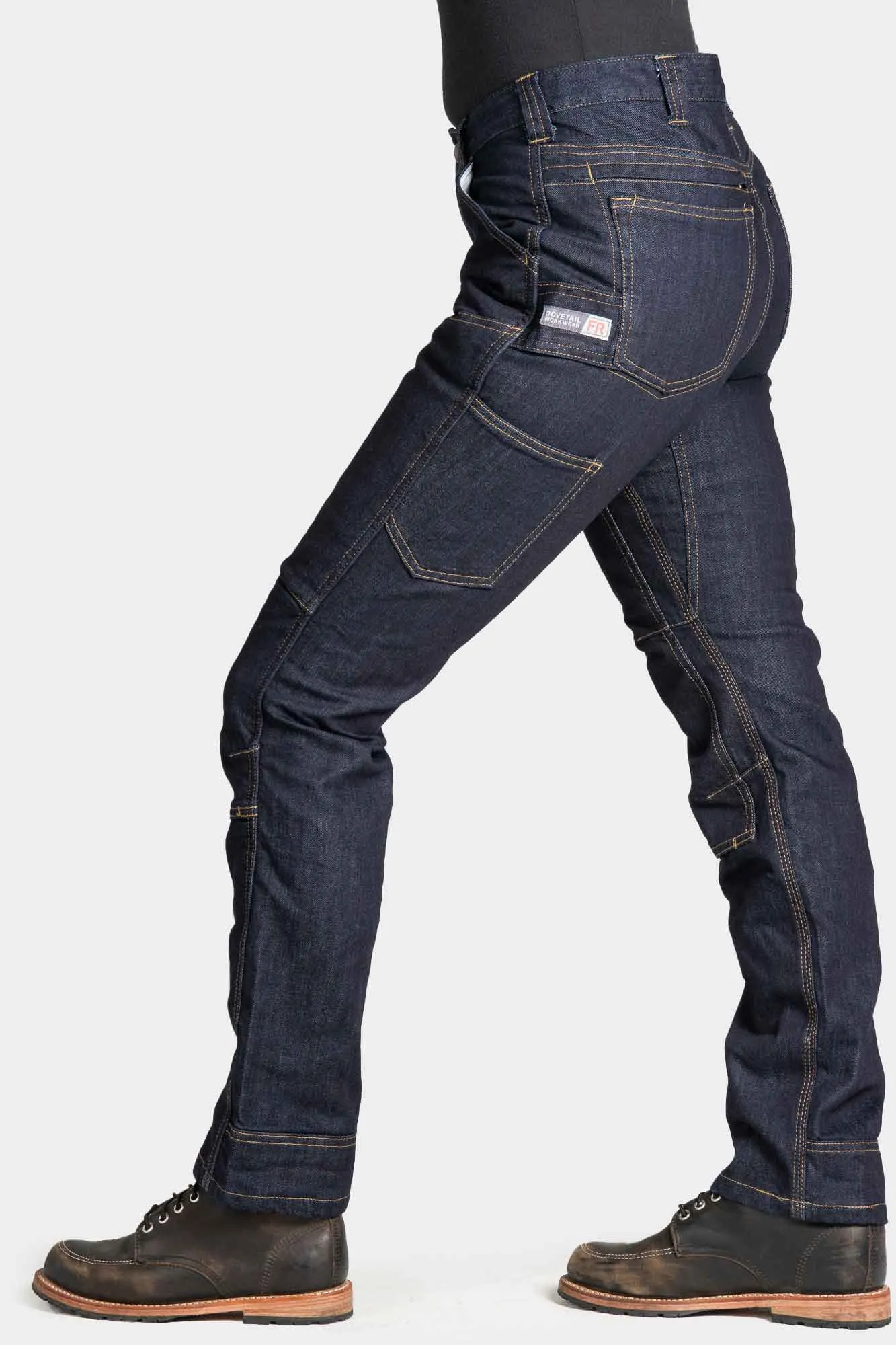 Britt Utility in FR Denim