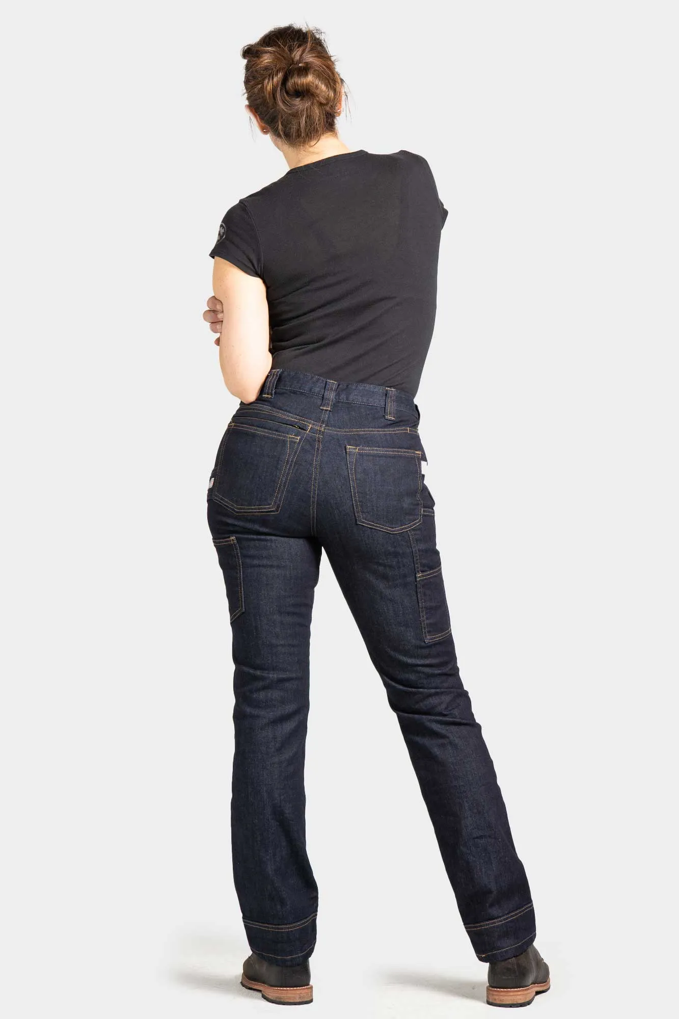 Britt Utility in FR Denim