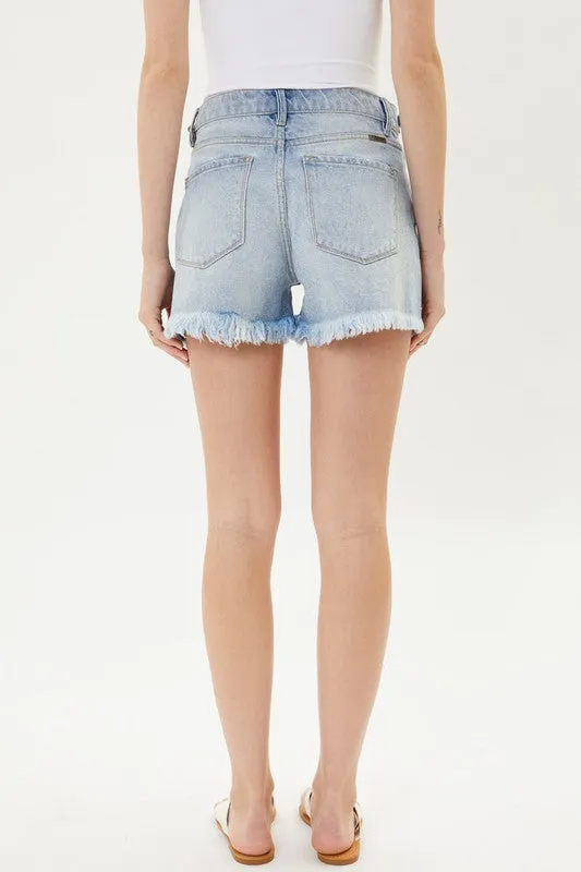 Buckle Up Baby Denim Shorts
