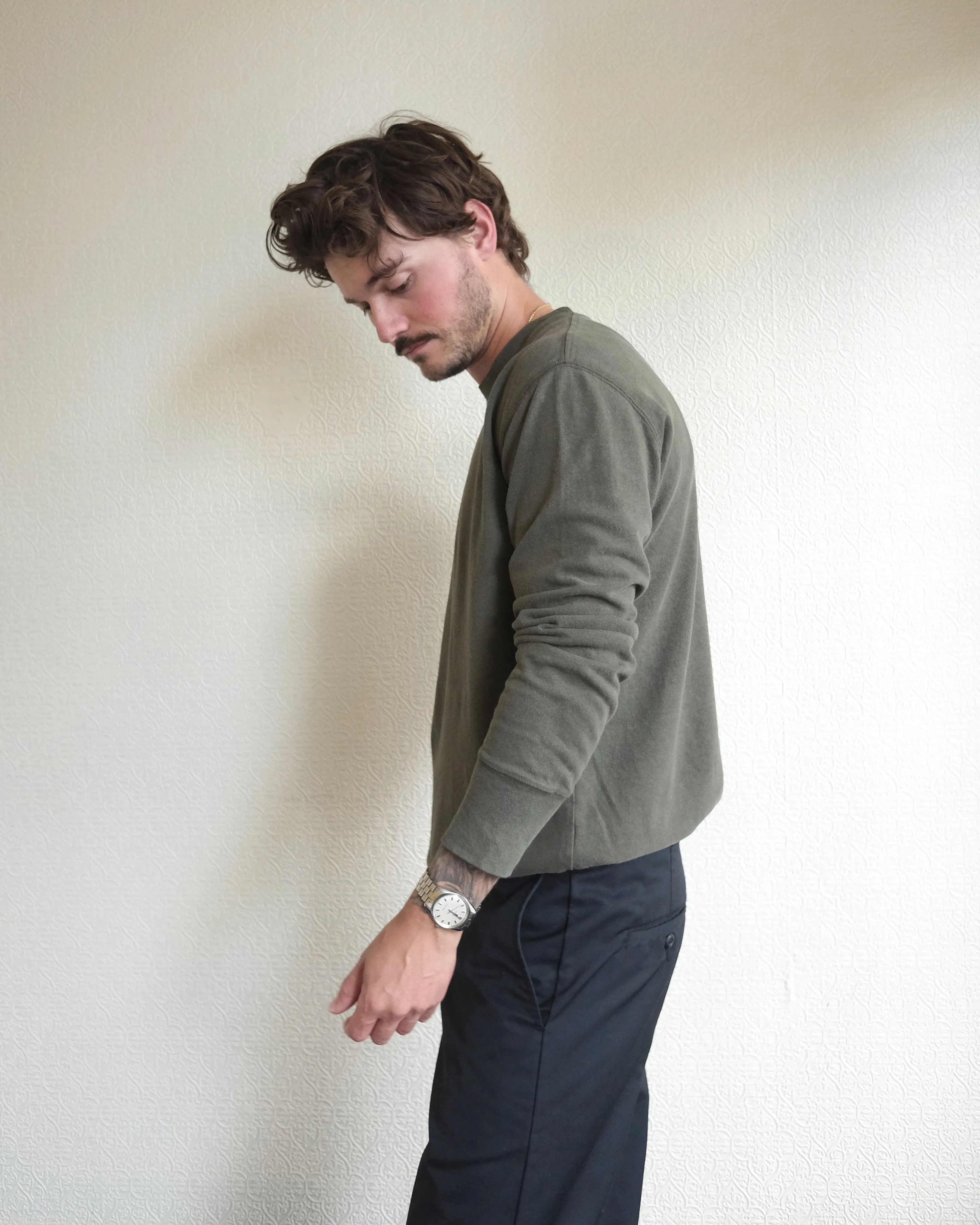 California Pullover, Olive Green