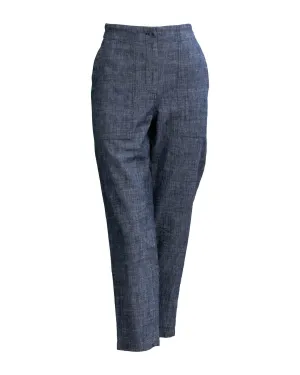 Chambray Slouchy Pant