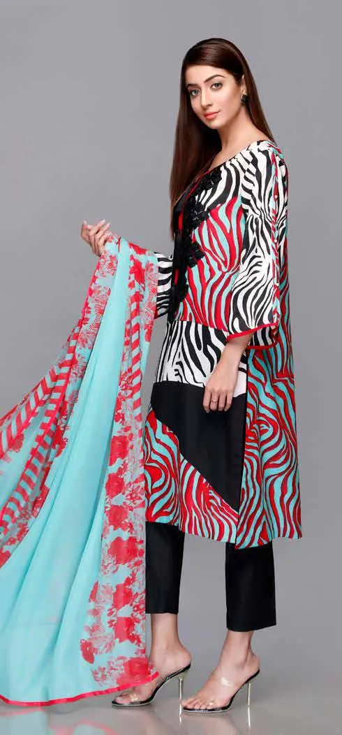 Charizma Yellow Series Spring/Summer Lawn Collection – YE-01A