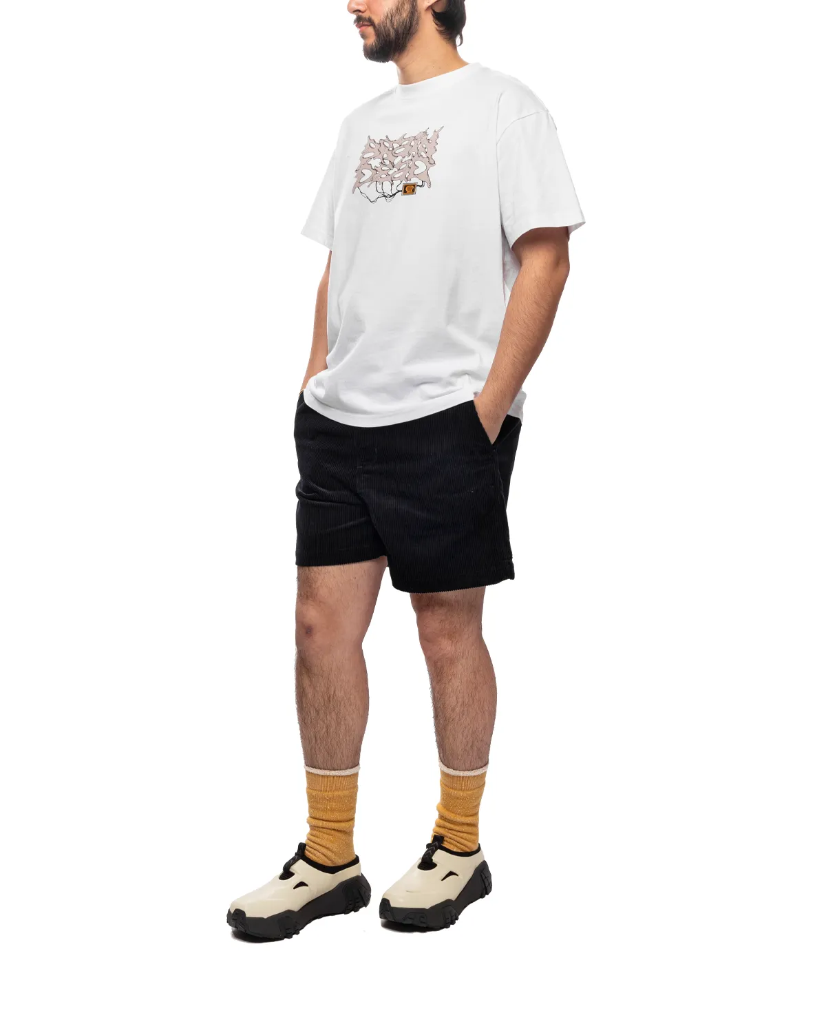 Cord Climber Short Black Smoke