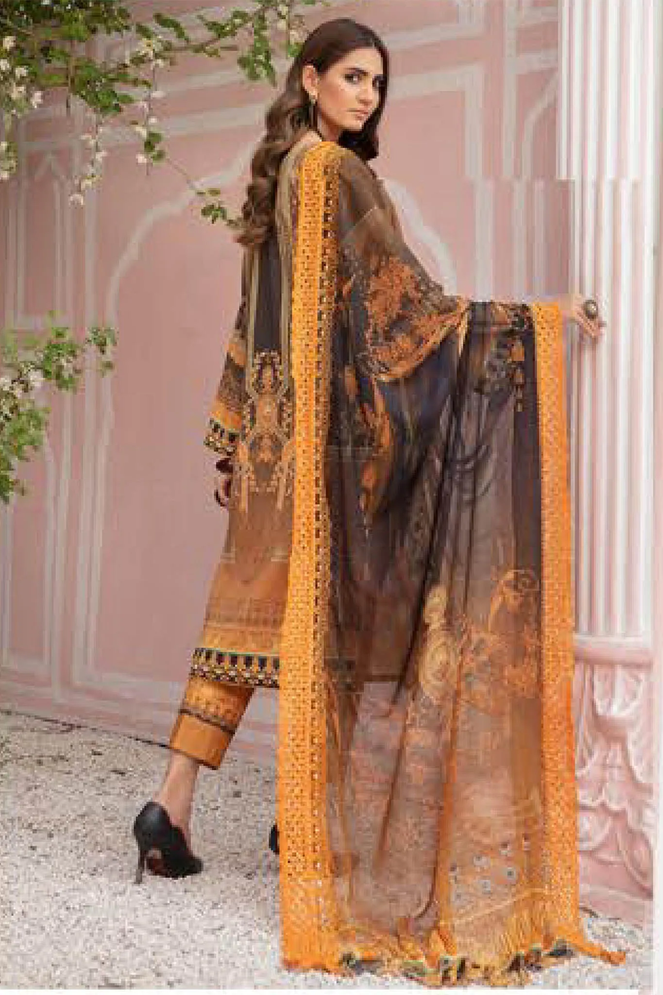 Darani by Shaista Unstitched 3 Piece Lawn Collection'2022-D-268
