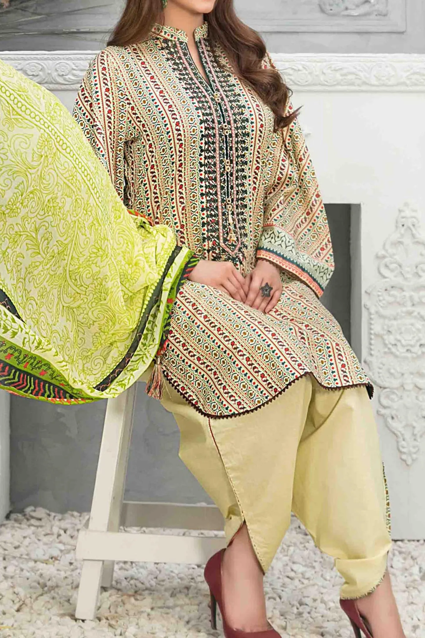 Devina by Tawakkal Unstitched 3 Piece Emb Lawn Collection'2023-DV-8740
