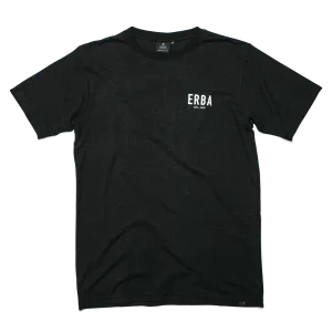 ERBA EST 1970 HEMP T-SHIRT BLACK