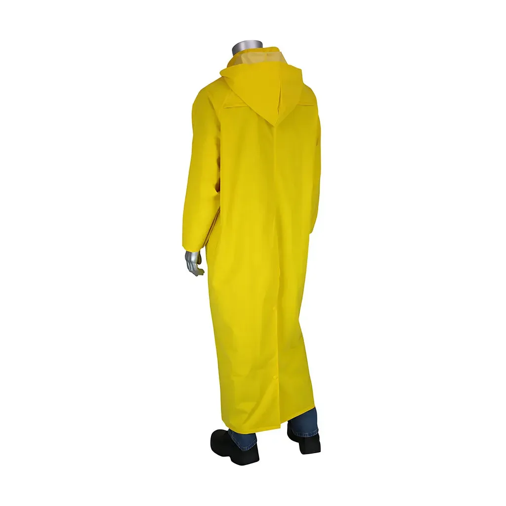 Falcon 205-320FR/S Premium 60" Duster Raincoat with Limited Flammability - 0.35 mm