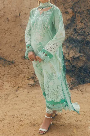 Gardenia By Nureh Unstitched 3 Piece Emb Chikankari Collection'2024-NSG-158