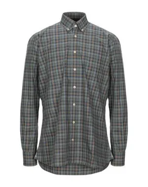 Hackett Man Shirt Military green S INT