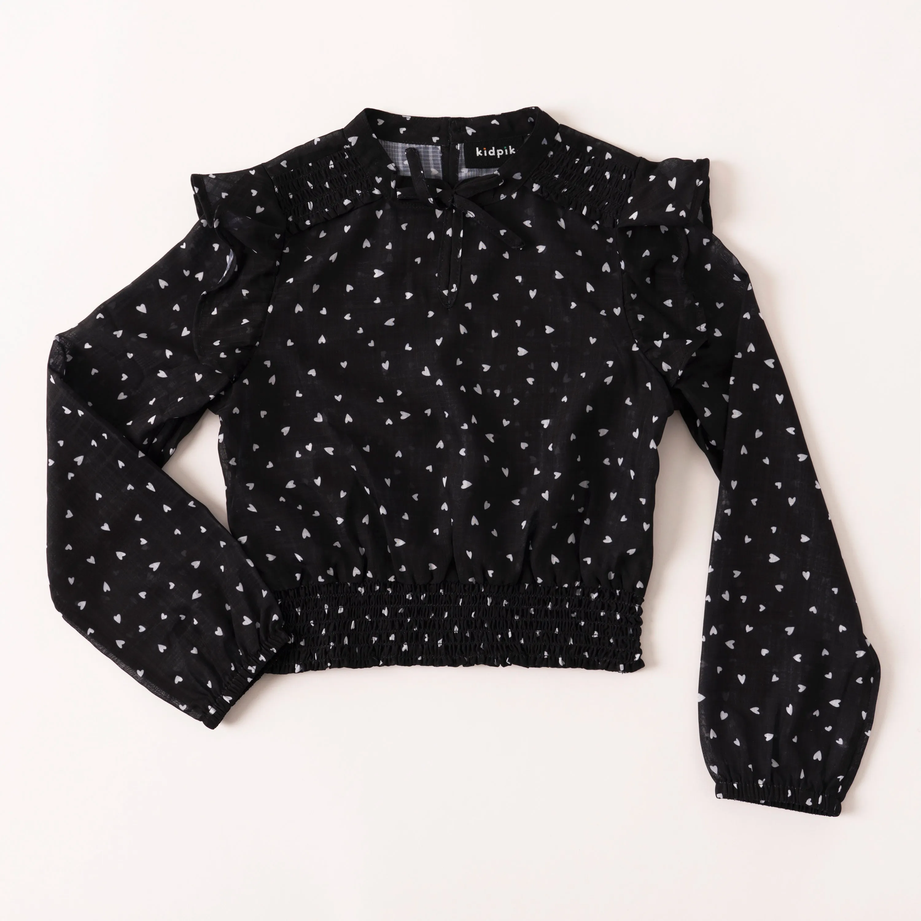 Heart Smocked Top