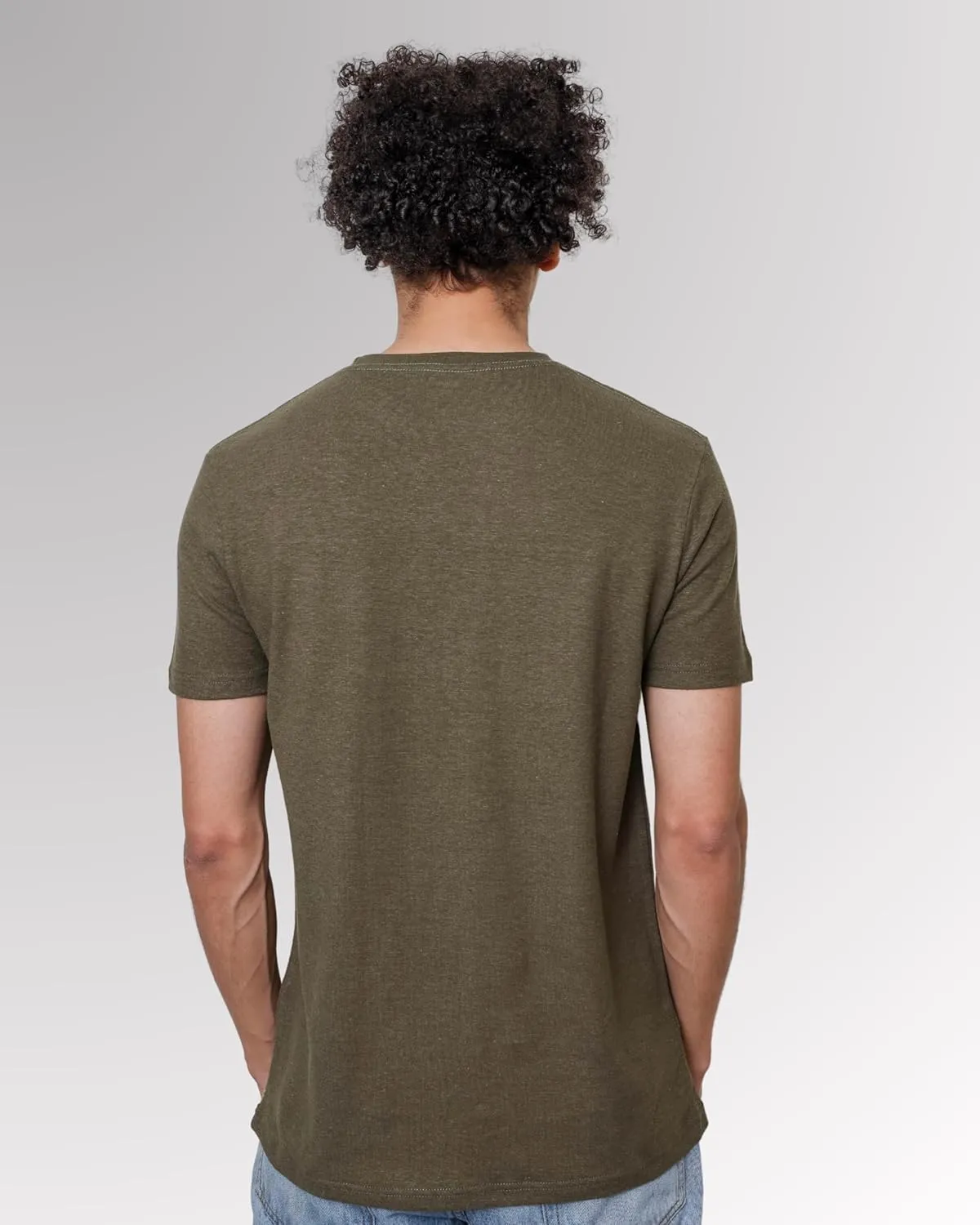 Hemp & Tortoise Men's Hemp T-Shirt  Soft, Durable & Eco-Friendly  55% Hemp, 45% Organic Cotton  Breathable & Long-Lasting