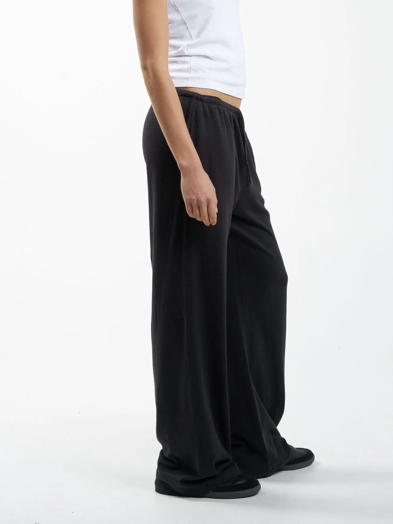 Hemp Relax Pant - Black