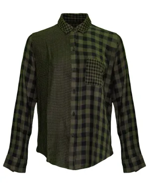 Hunter Mixed Olive Plaid