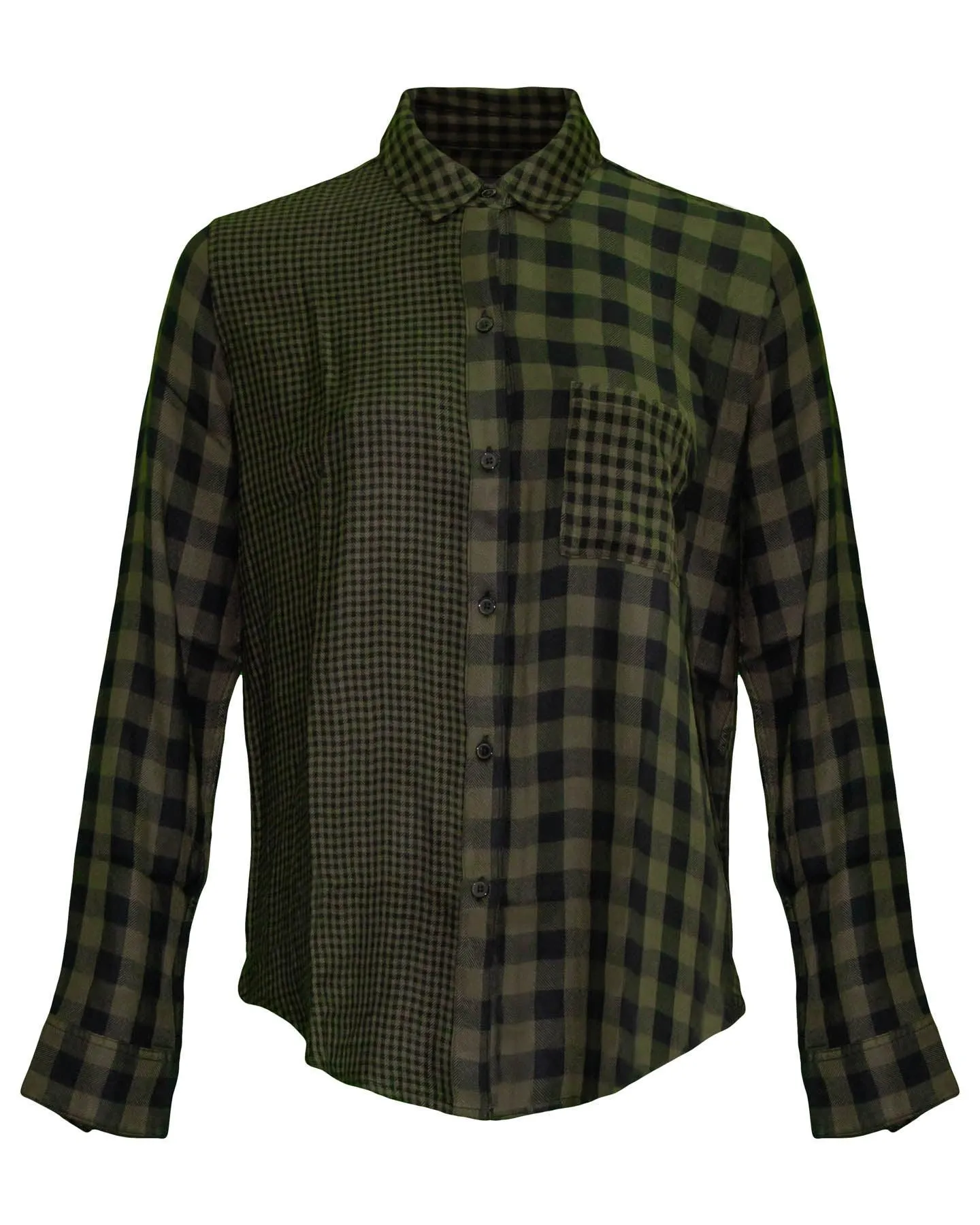 Hunter Mixed Olive Plaid