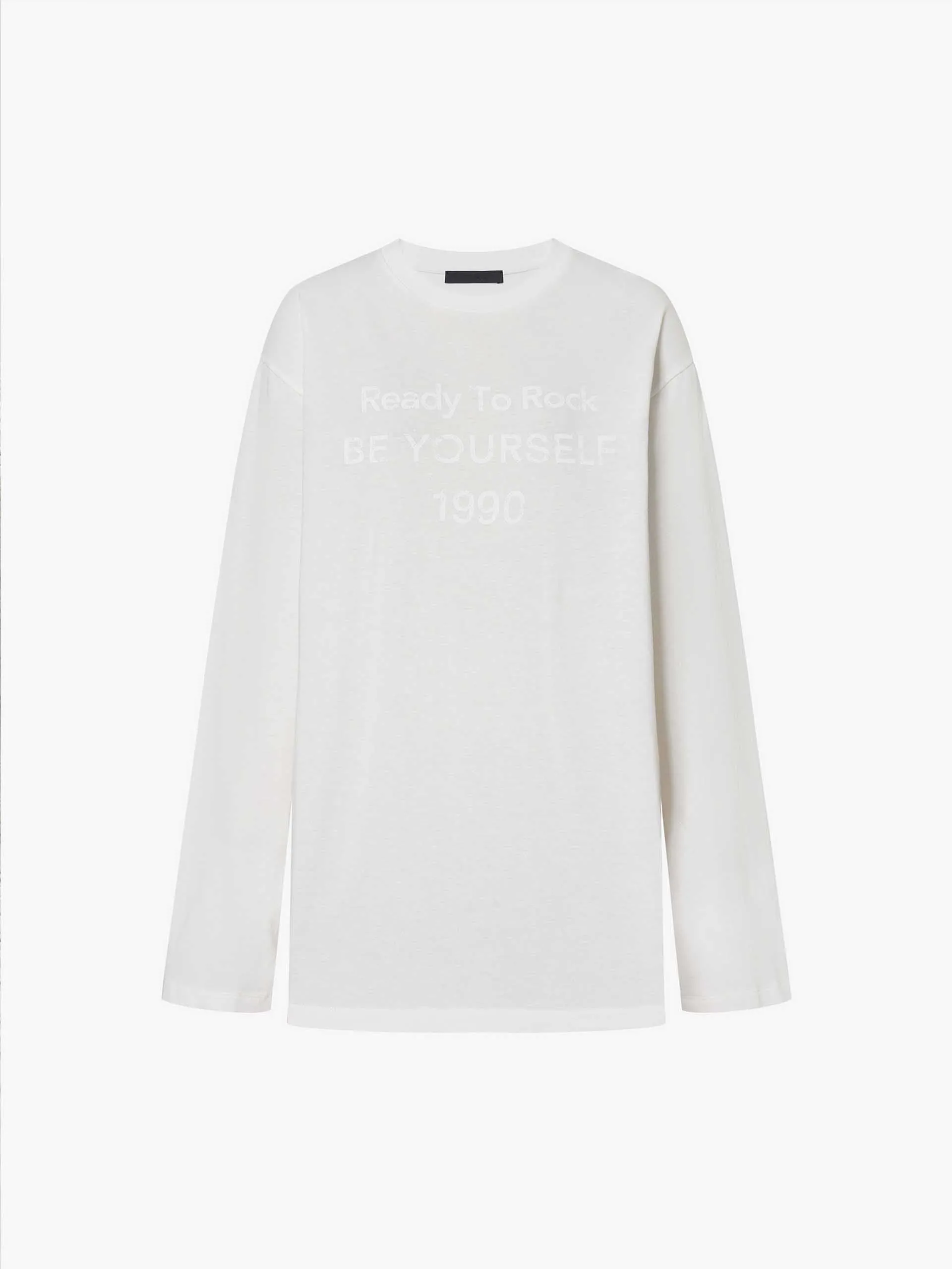 Letter Print Vintage T-shirt