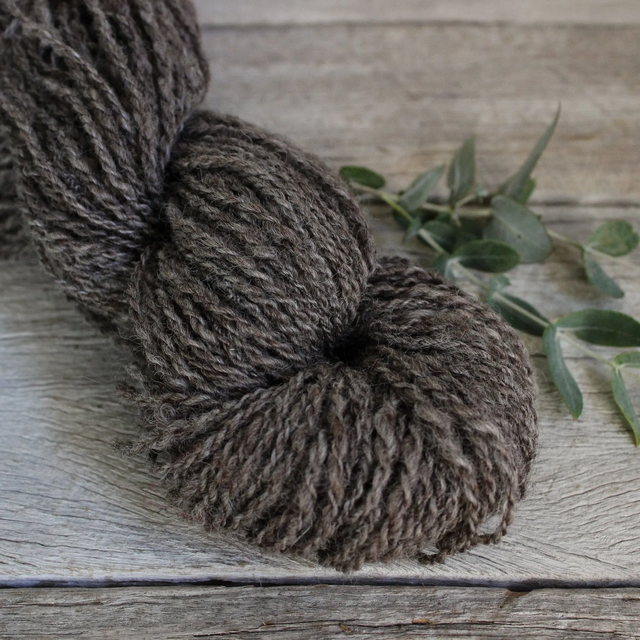 Local Handspun Plant Dyed Yarn Balls