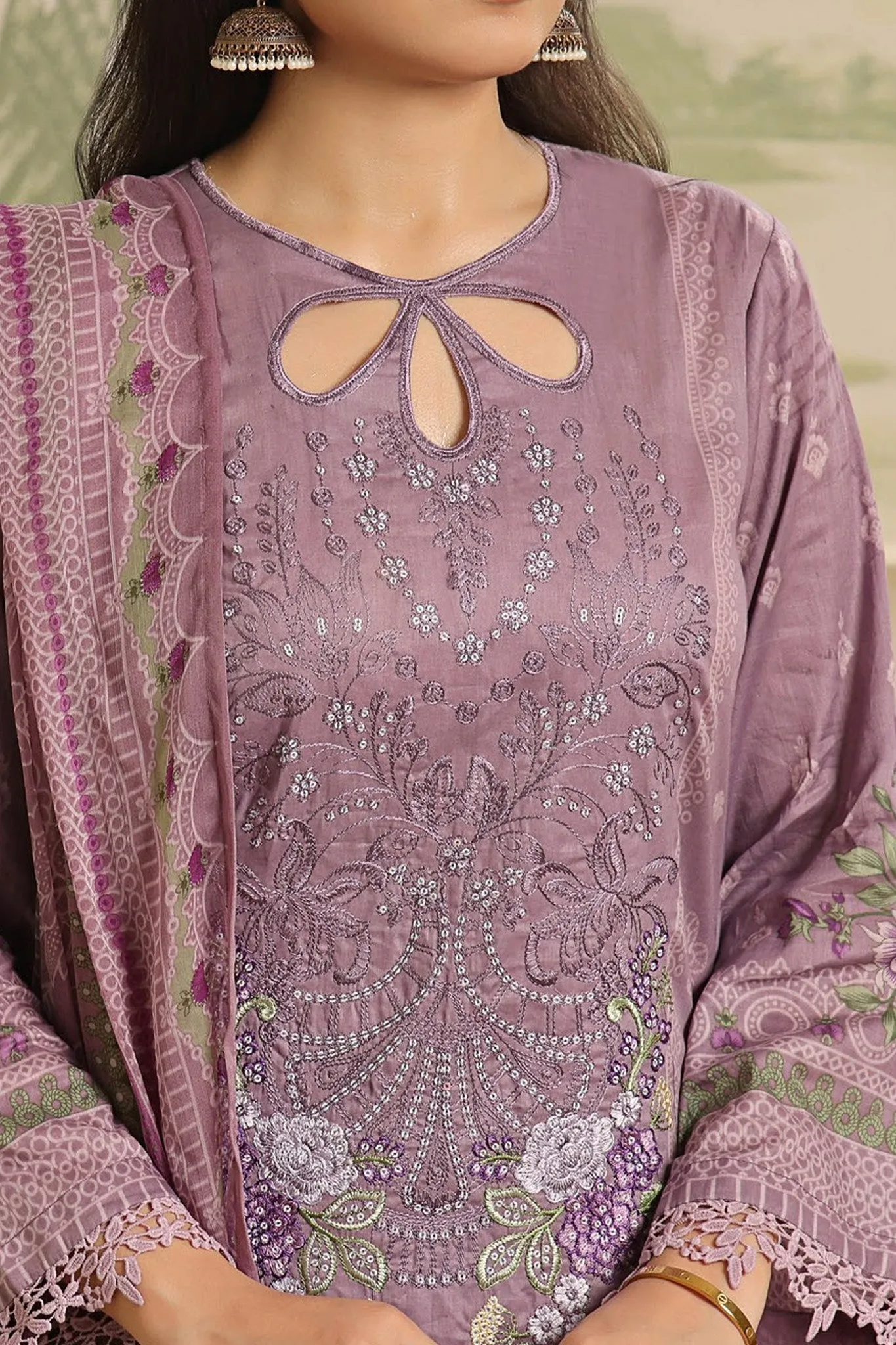 Maryum Maniya Unstitched 3 Piece Summer Soiree's Printed & Emb Lawn Vol-03 Collection'2024-SS-07