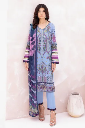 Mashaal by Ramsha Unstitched 3 Piece Luxury Lawn Vol-07 Collection'2023-L-711