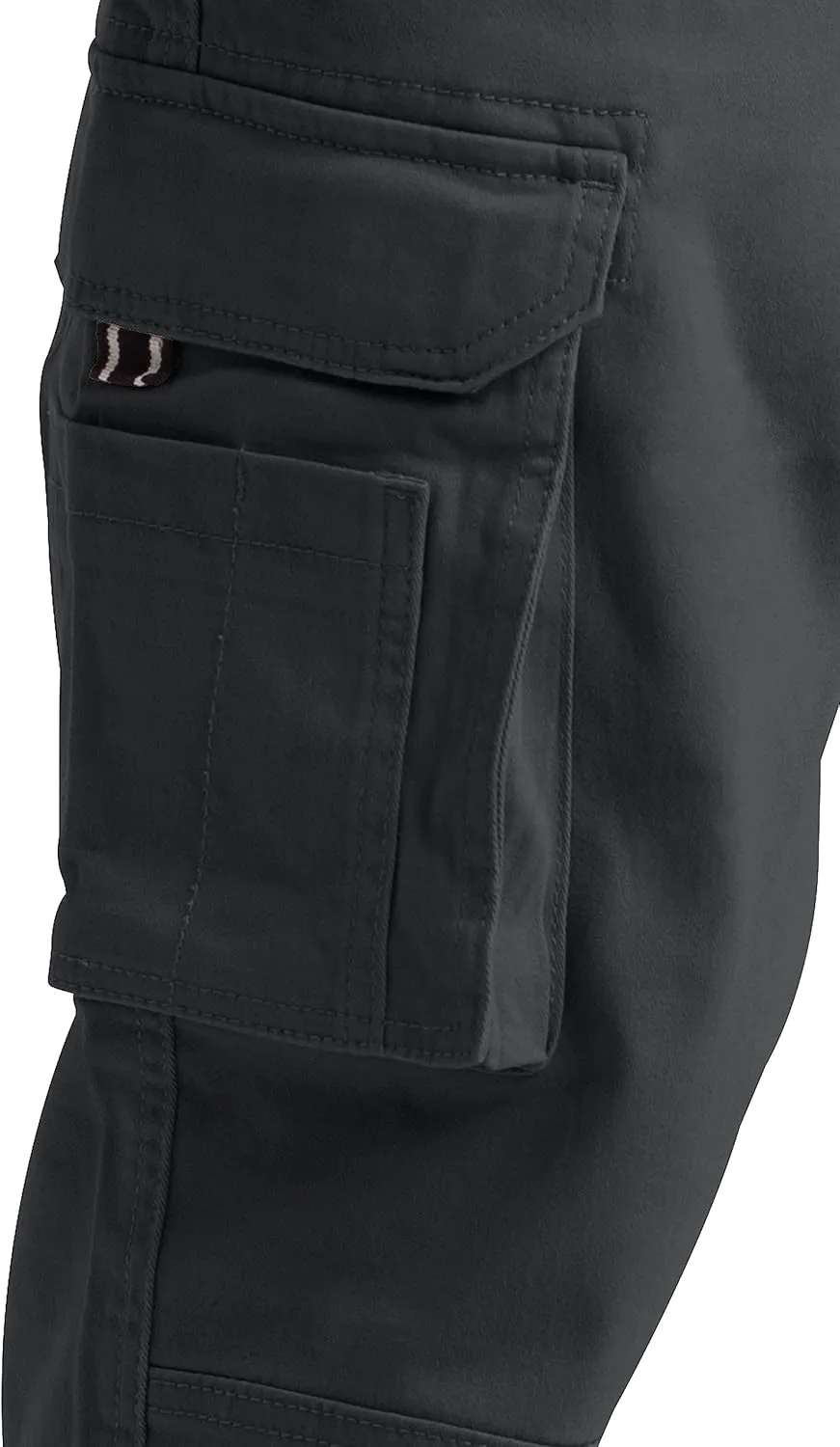 Mens Cargo Pants Stretch Flex Heavy Duty 12 Pockets Outdoor Hiking Security Relaxed Fit Wild Work Utility Pants