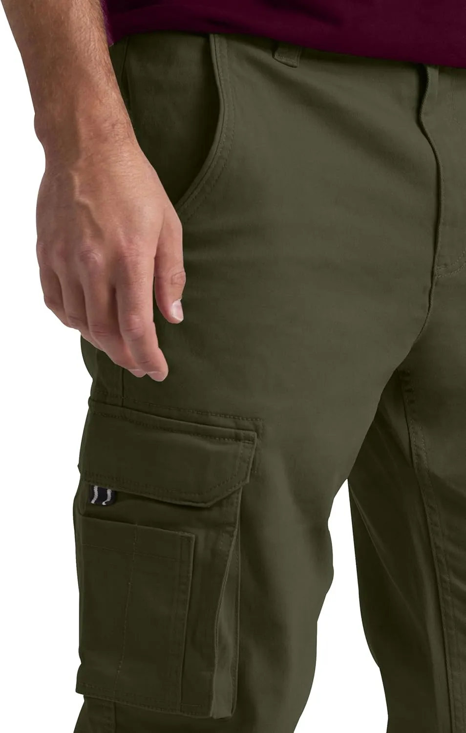 Mens Cargo Pants Stretch Flex Heavy Duty 12 Pockets Outdoor Hiking Security Relaxed Fit Wild Work Utility Pants
