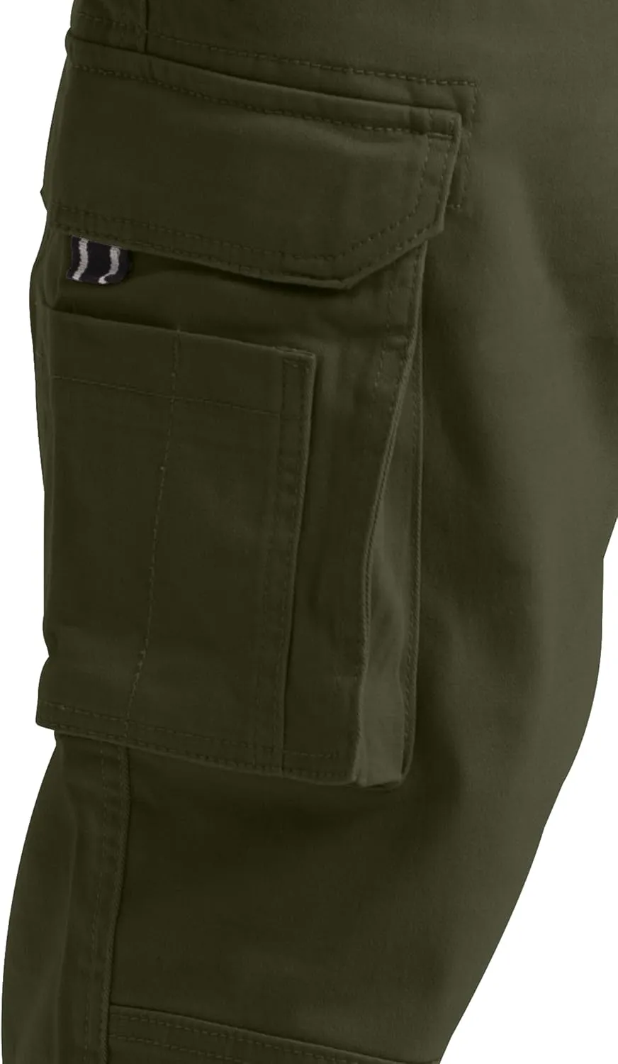 Mens Cargo Pants Stretch Flex Heavy Duty 12 Pockets Outdoor Hiking Security Relaxed Fit Wild Work Utility Pants