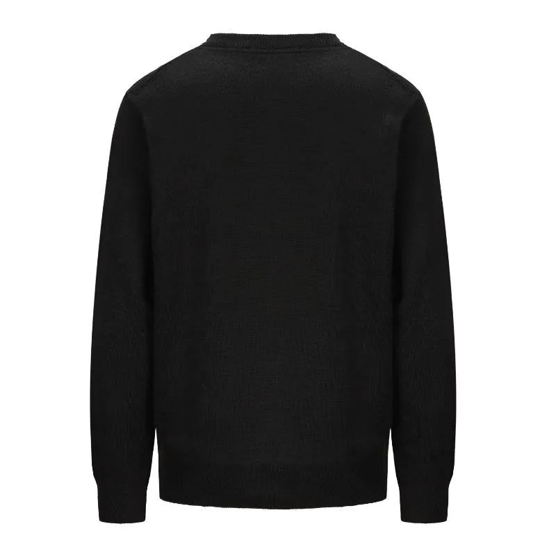 Menäó»s Waffle Crew Neck Knitted Sweater
