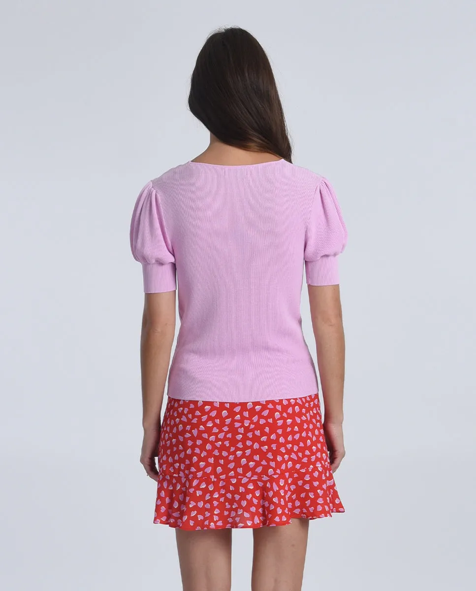Molly Bracken Toya Knitted Sweater Top