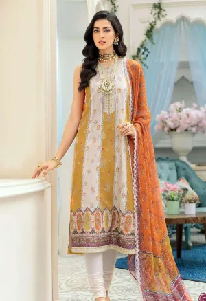 Noor by Sadia Asad Unstitched 3 Piece Printed  Lawn Collection'2022-D-03-A