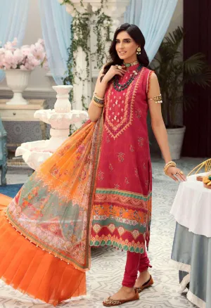 Noor by Sadia Asad Unstitched 3 Piece Printed  Lawn Collection'2022-D-05-A