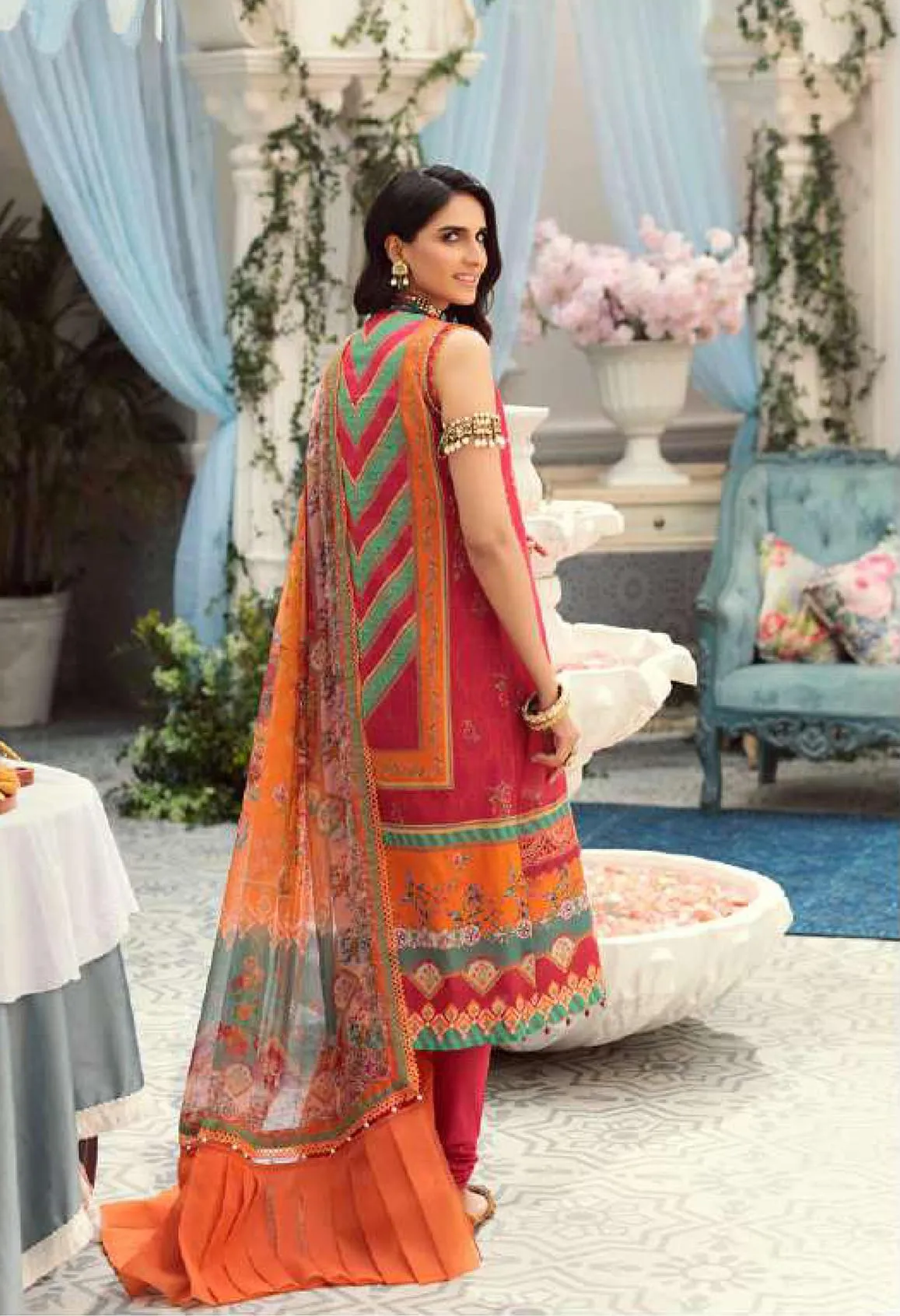 Noor by Sadia Asad Unstitched 3 Piece Printed  Lawn Collection'2022-D-05-A