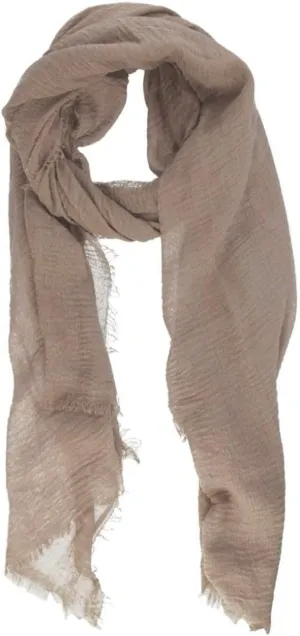 Nydotd Women Summer Cotton Linen Scarf Crinkle Long Beach Shawl Wrap hijab with Fringe