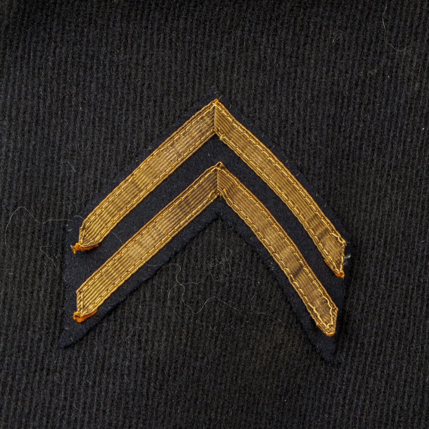 Original French WWI Armored Corps Tanker NCO Uniform Tunic with Identification