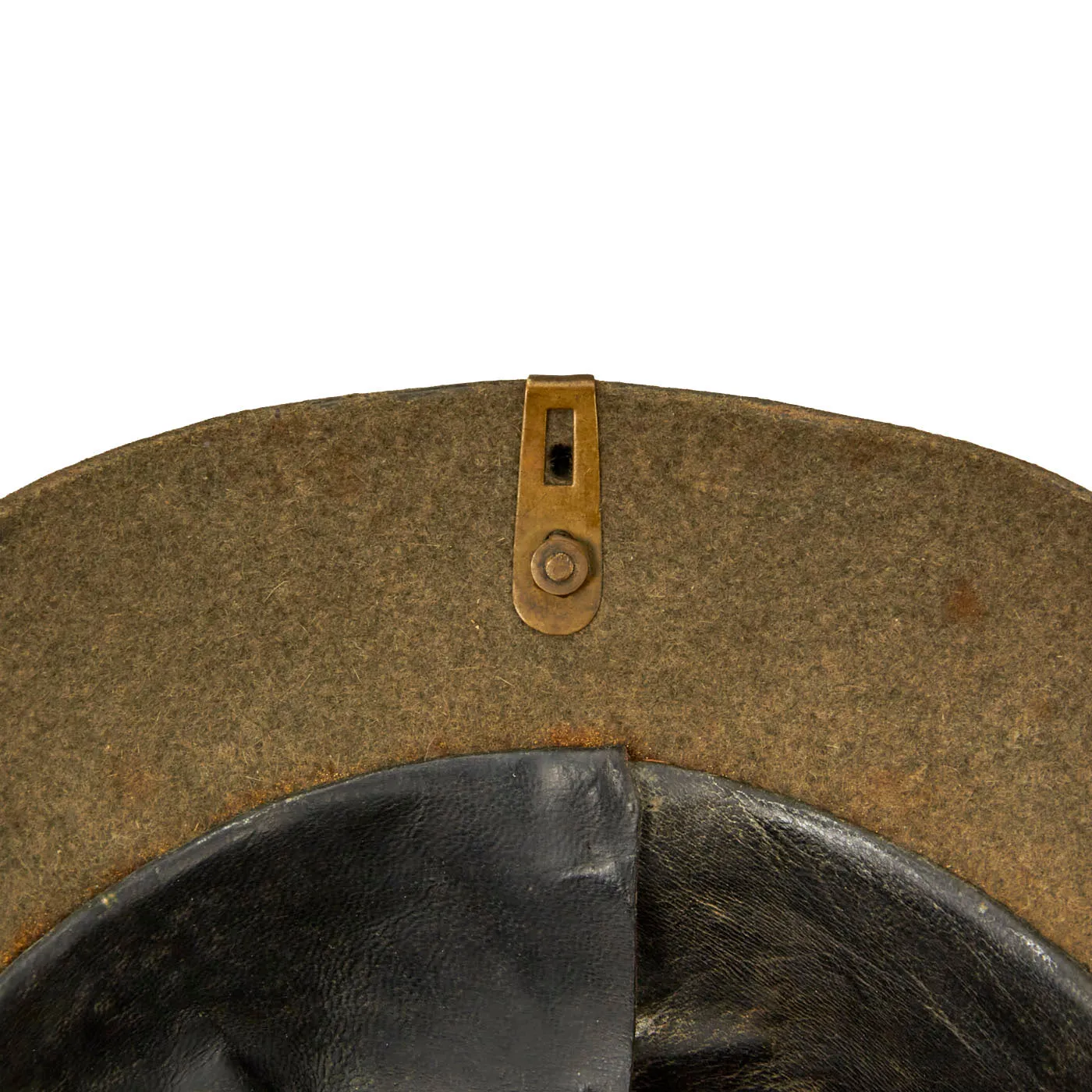 Original Imperial German WWI Bavarian M1895 Infantry Ersatz Felt Pickelhaube Spiked Helmet - Filzhelm