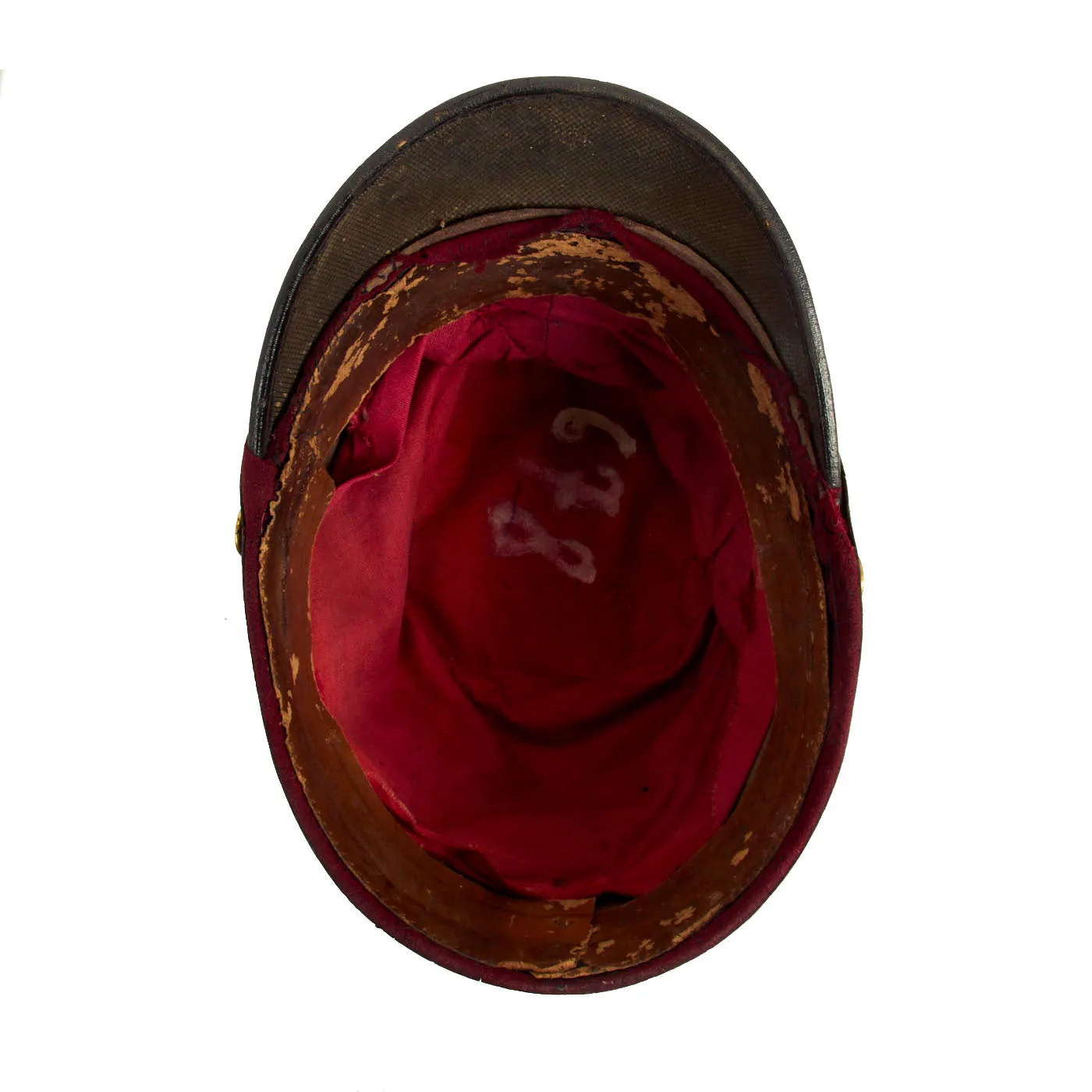 Original Pre WWI Royal Hungarian Honvéd Enlisted Shako