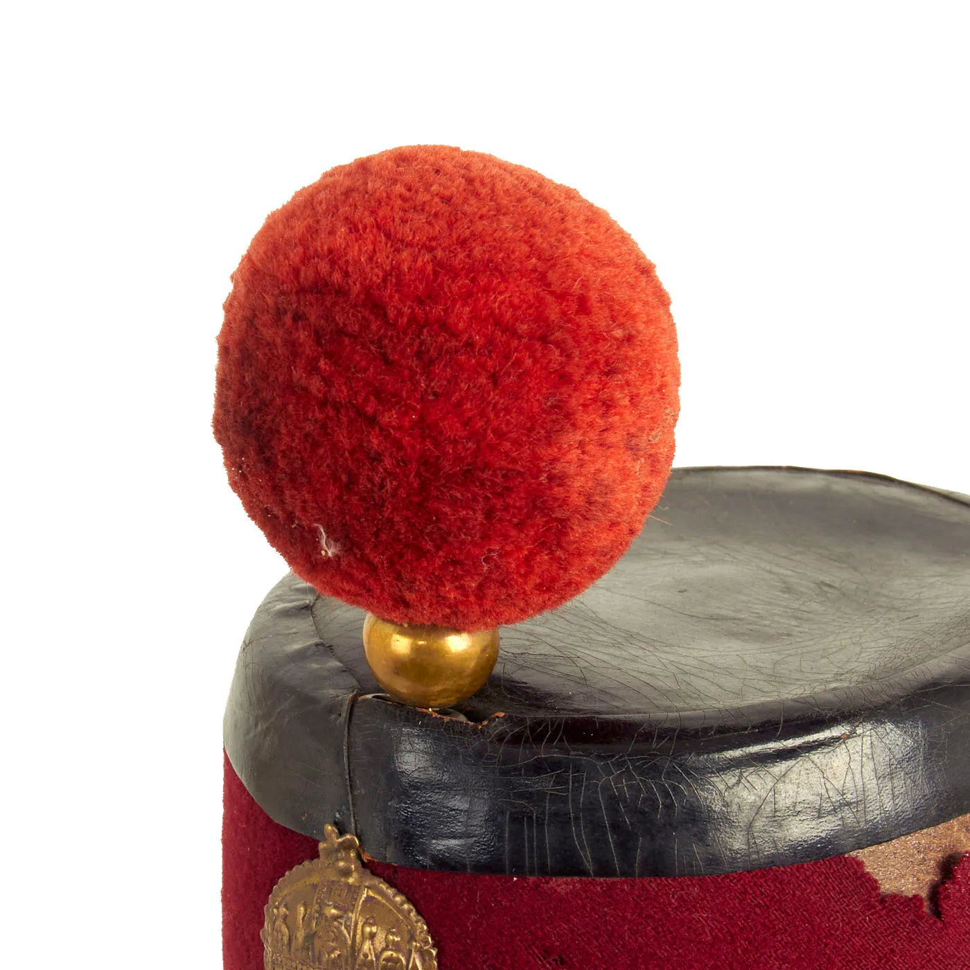 Original Pre WWI Royal Hungarian Honvéd Enlisted Shako