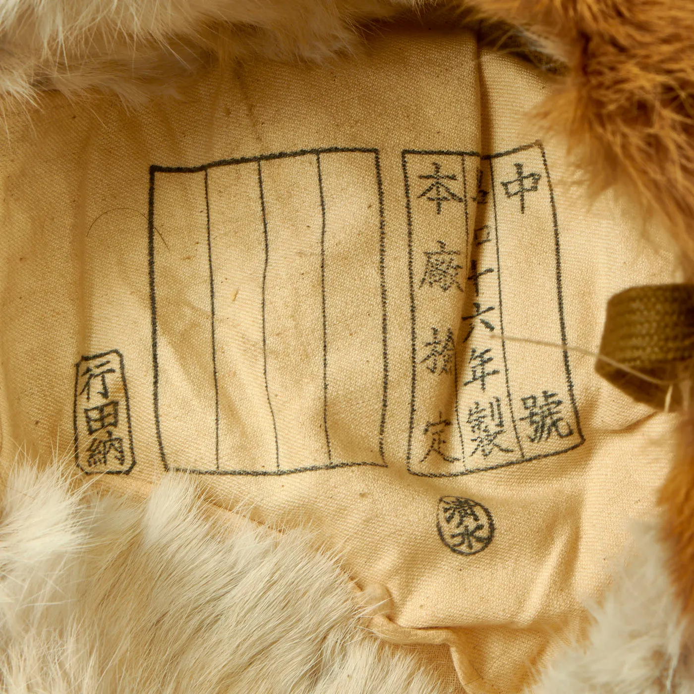 Original WWII IJA Japanese Enlistedman’s Arctic Combat Uniform and Gear Display on Mannequin