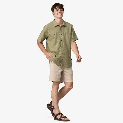 Patagonia Patagonia Back Step Button-Down  - SWELL DOBBY: BUCKHORN GREEN