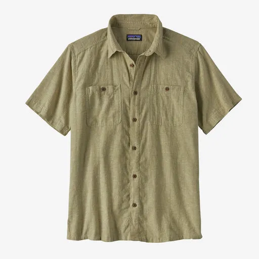 Patagonia Patagonia Back Step Button-Down  - SWELL DOBBY: BUCKHORN GREEN